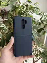 Синий чехол книжка elitcase для Xiaomi Redmi 9 / Редми 9