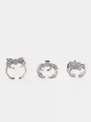 Серый женские кольца