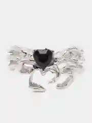 Серый женские кольца