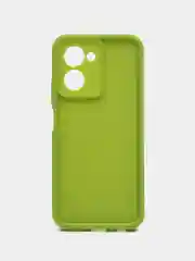 Зеленый чехол для Realme C33 4G, Реалми С33 4 джи противоударный, с высокими бортиками