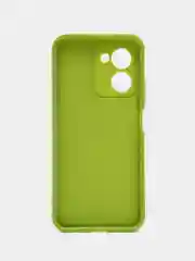 Зеленый чехол для Realme C33 4G, Реалми С33 4 джи противоударный, с высокими бортиками
