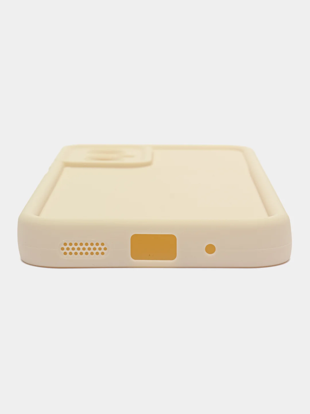 Молочный чехол для Xiaomi Poco M4 5G / Poco M5, Поко М4 5джи, противоударный, с бортиками