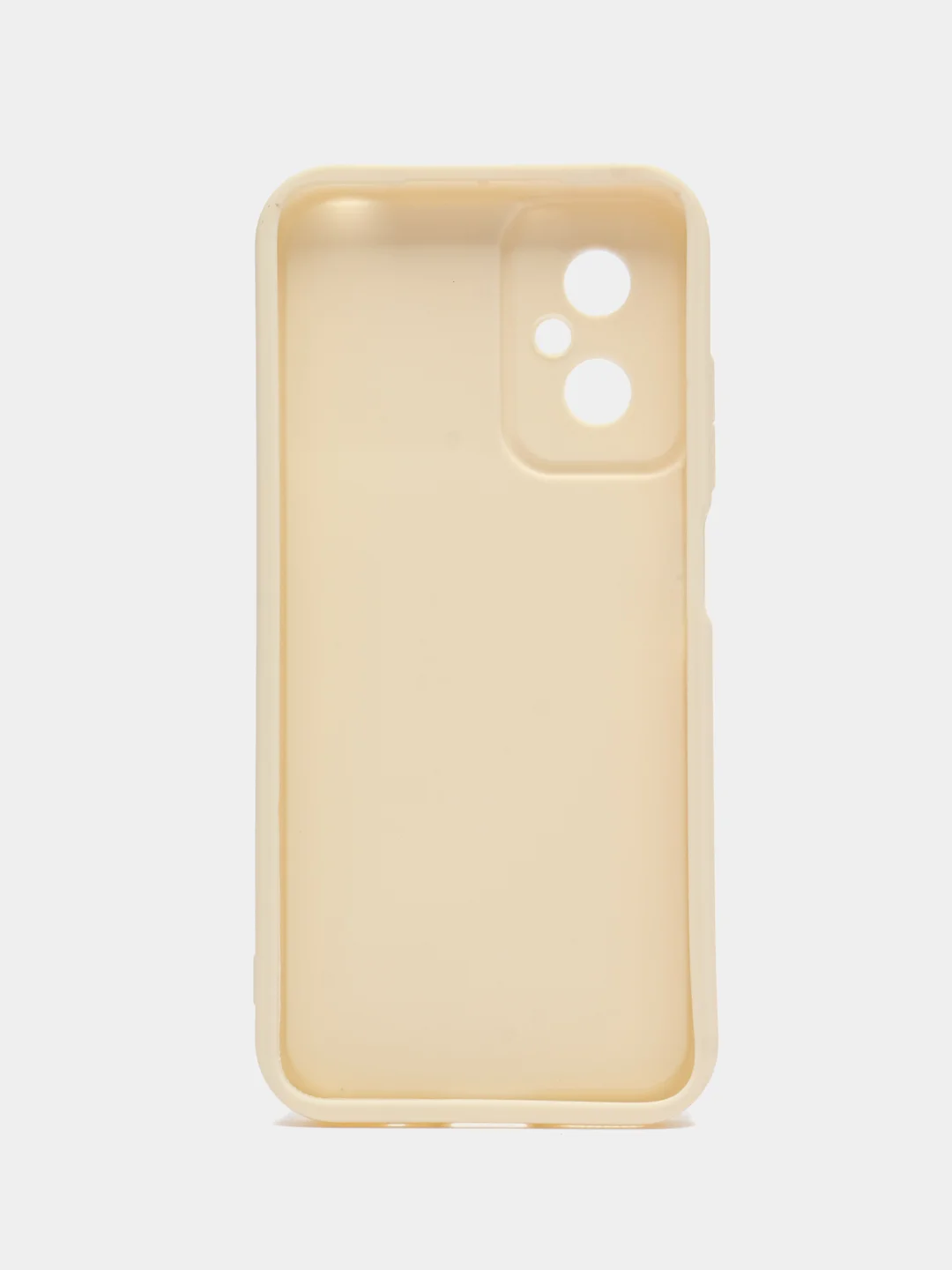 Молочный чехол для Xiaomi Poco M4 5G / Poco M5, Поко М4 5джи, противоударный, с бортиками