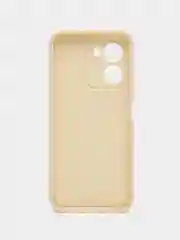 Молочный чехол для Realme C33 4G, Реалми С33 4 джи противоударный, с высокими бортиками