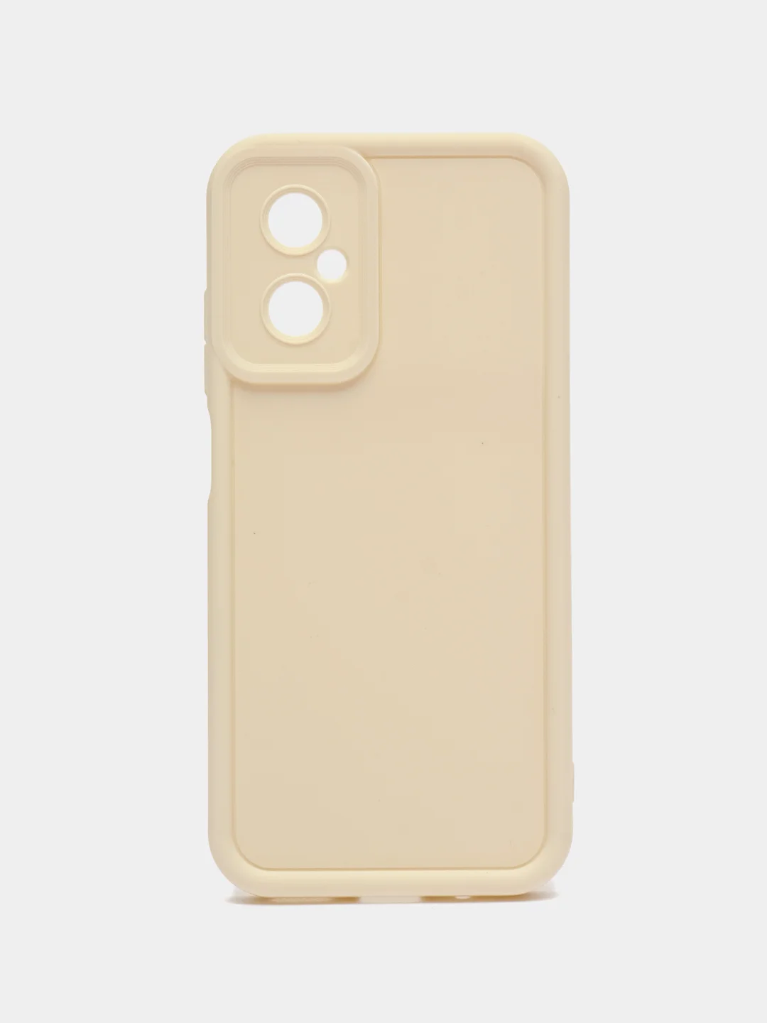 Молочный чехол для Xiaomi Poco M4 5G / Poco M5, Поко М4 5джи, противоударный, с бортиками
