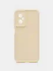 Молочный чехол для Xiaomi Poco M4 5G / Poco M5, Поко М4 5джи, противоударный, с бортиками