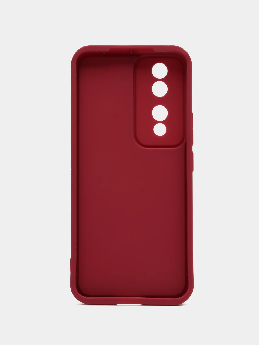 Бордовый чехол для Honor 90 5G  (Хонор 90 5 джи), противоударный, с бортиками