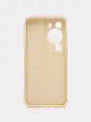 Молочный чехол для HUAWEI P60 / P60 Pro, Хуавей П60 / П60 про, противоударный, с бортиками
