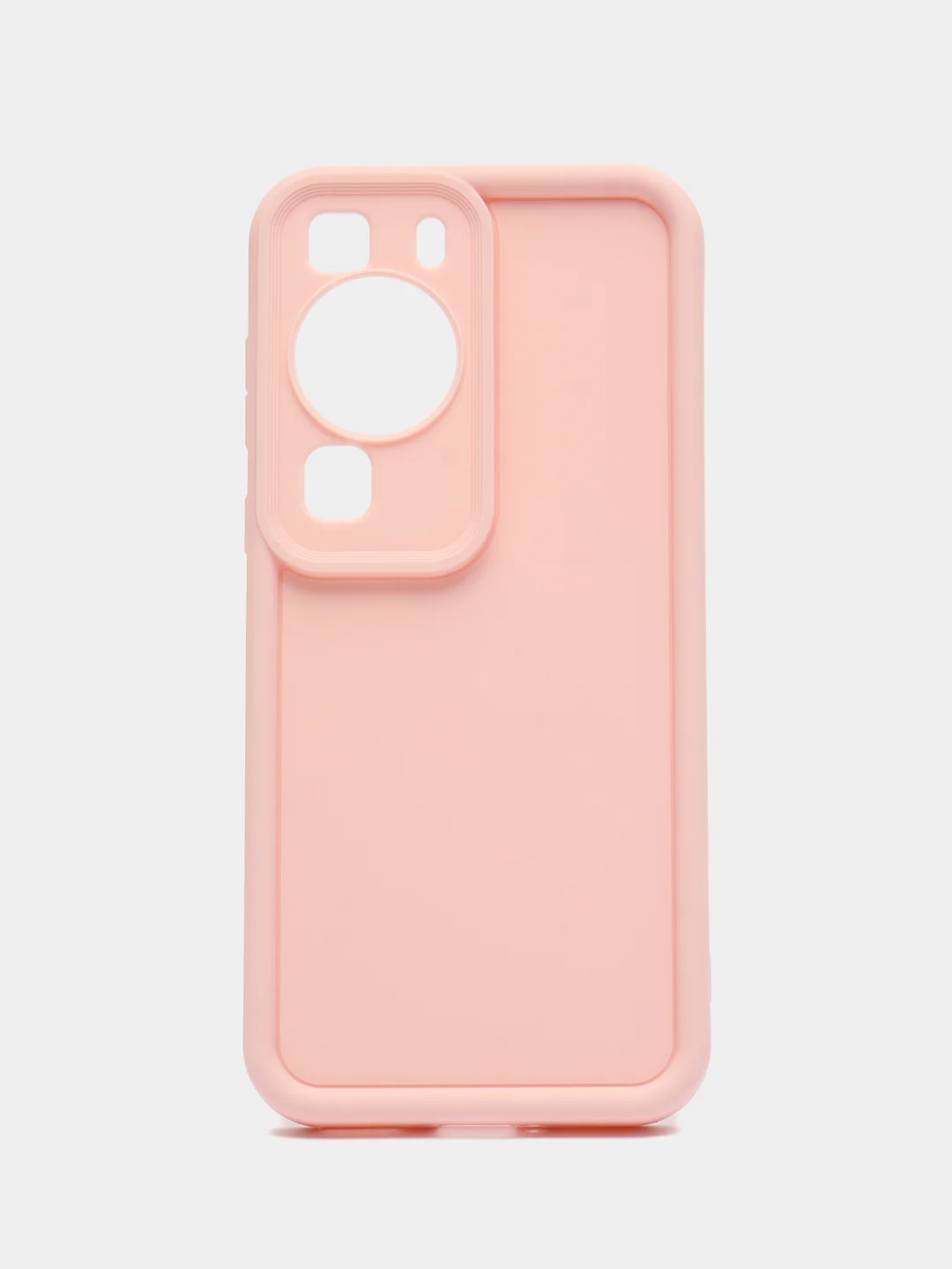 Розовый чехол для HUAWEI P60 / P60 Pro, Хуавей П60 / П60 про, противоударный, с бортиками
