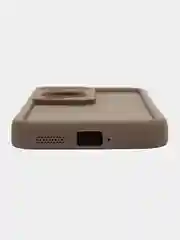 Коричневый чехол для HUAWEI P60 / P60 Pro, Хуавей П60 / П60 про, противоударный, с бортиками