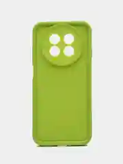Зеленый чехол для HUAWEI nova Y91 4G (Хуавей Нова у91), противоударный, с бортиками