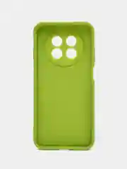 Зеленый чехол для HUAWEI nova Y91 4G (Хуавей Нова у91), противоударный, с бортиками