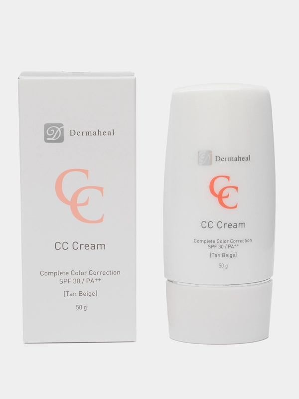 Тональный CC крем для лица бежевый SPF 30, 50 мл