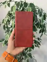 Красный чехол книжка elitcase для Xiaomi Redmi 13 4G и Poco M6 4G / Редми 13 4G и Поко М6 4G
