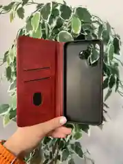 Красный чехол книжка elitcase для Xiaomi Redmi 13 4G и Poco M6 4G / Редми 13 4G и Поко М6 4G