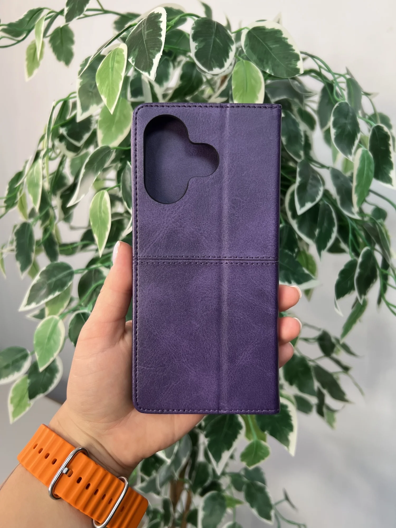 Фиолетовый чехол книжка elitcase для Xiaomi Redmi 13 4G и Poco M6 4G / Редми 13 4G и Поко М6 4G