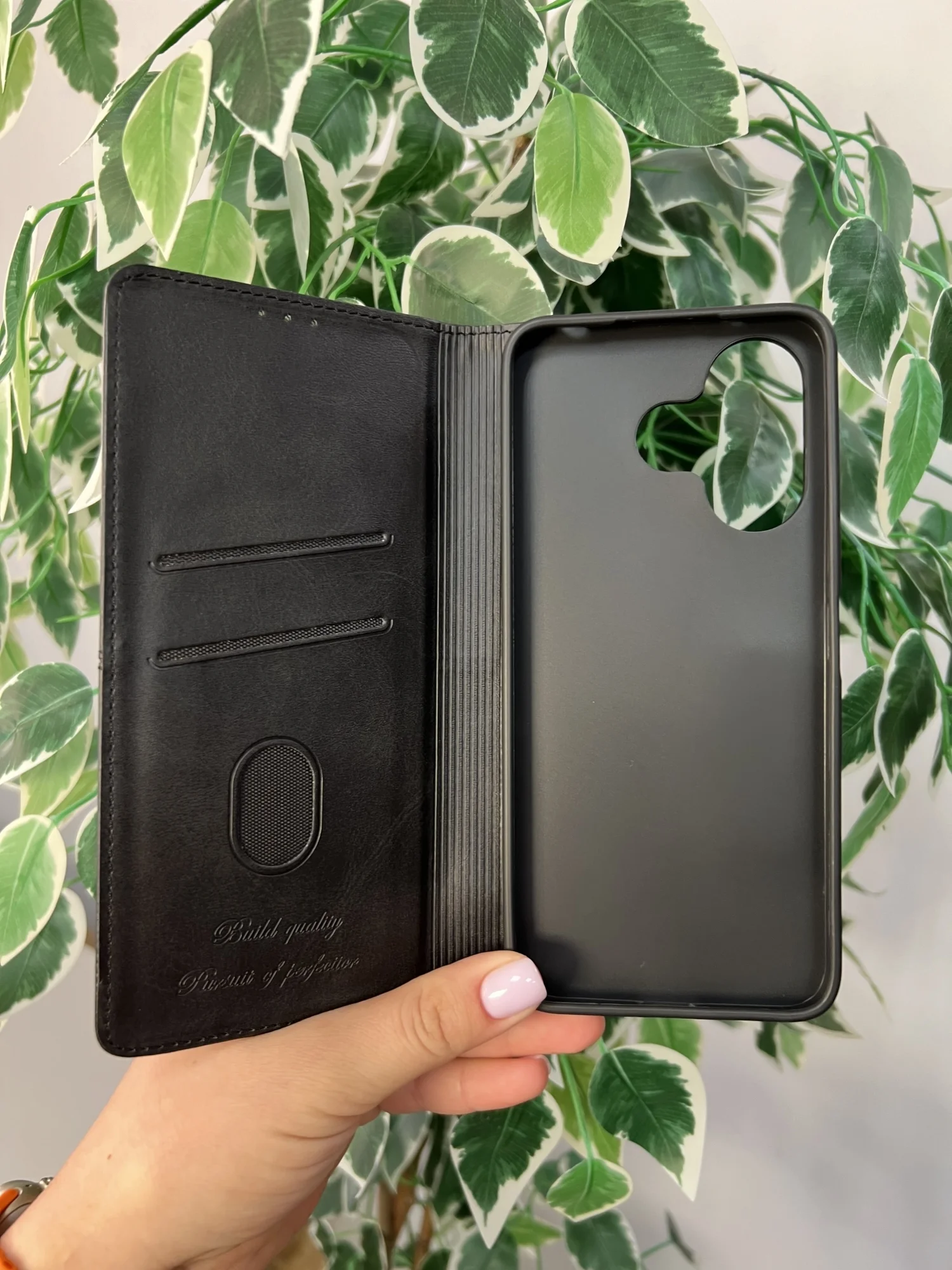 Черный чехол книжка elitcase для Xiaomi Redmi 13 4G и Poco M6 4G / Редми 13 4G и Поко М6 4G