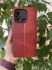 Красный чехол книжка elitcase для Xiaomi Redmi 12C / Редми 12С