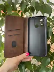 Тёмно-коричневый чехол книжка elitcase для Xiaomi Redmi 12C / Редми 12С