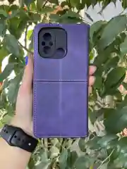 Фиолетовый чехол книжка elitcase для Xiaomi Redmi 12C / Редми 12С