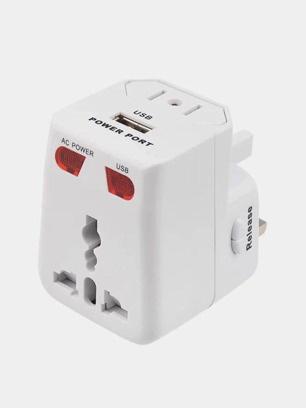 Адаптер сетевой REXANT "Путешественник", с USB