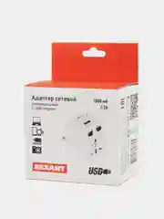Адаптер сетевой REXANT "Путешественник", с USB