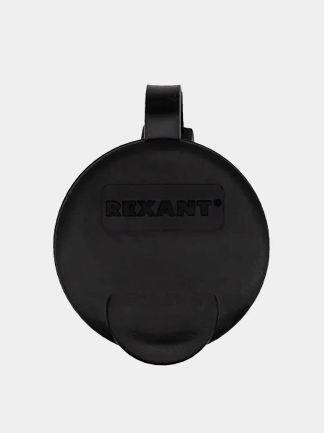 Розетка переносная влагозащищенная с крышкой REXANT, с заземлением, 16 А, IP44, каучук