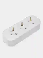 Колодка Rexant, 3 гнезда, с заземлением