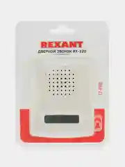 Звонок электрический без кнопки REXANT, 1 мелодия, 220 вольт