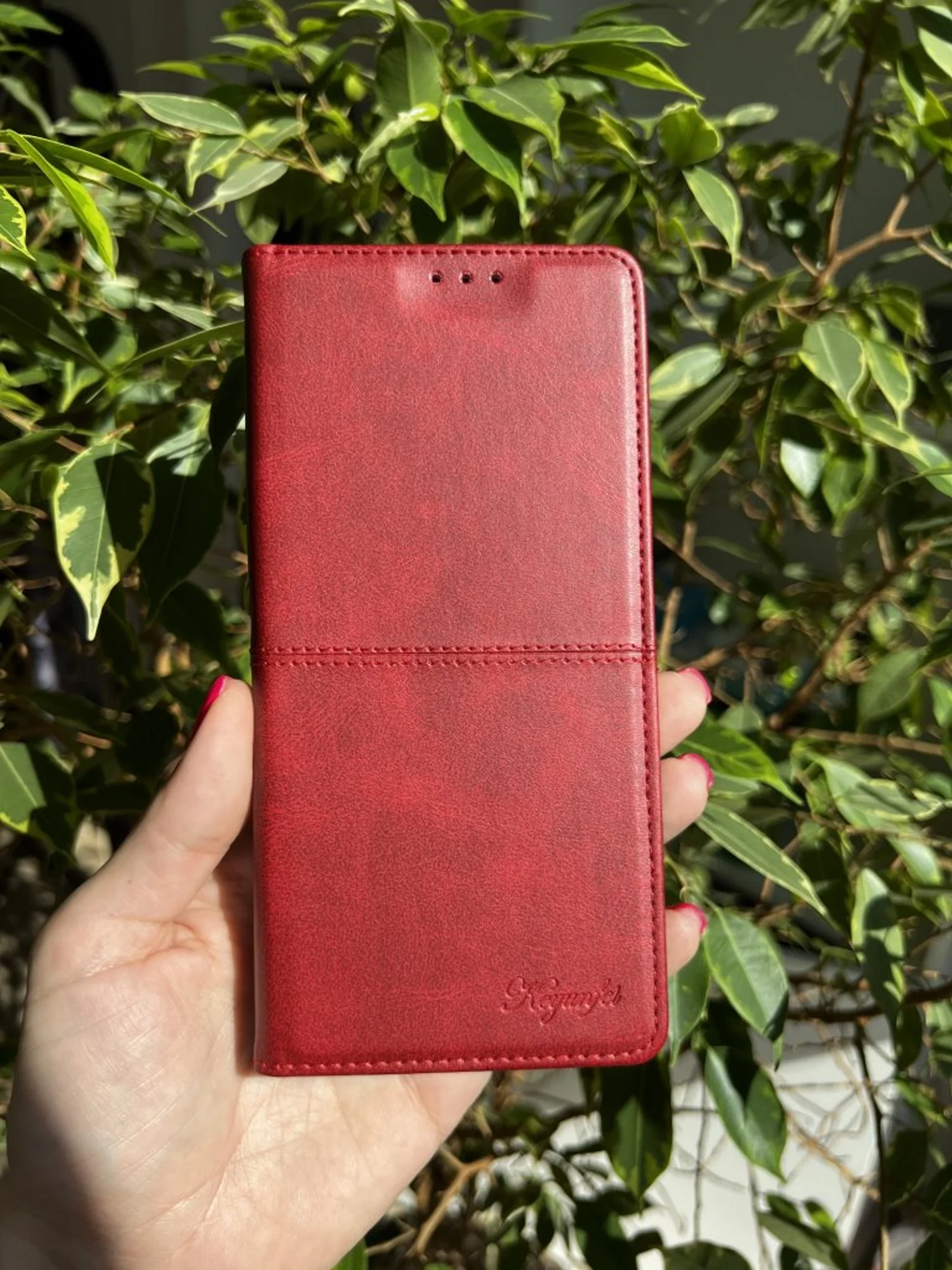 Красный чехол книжка elitcase для Xiaomi Redmi 10C и Poco C40 / Редми 10С и Поко С40