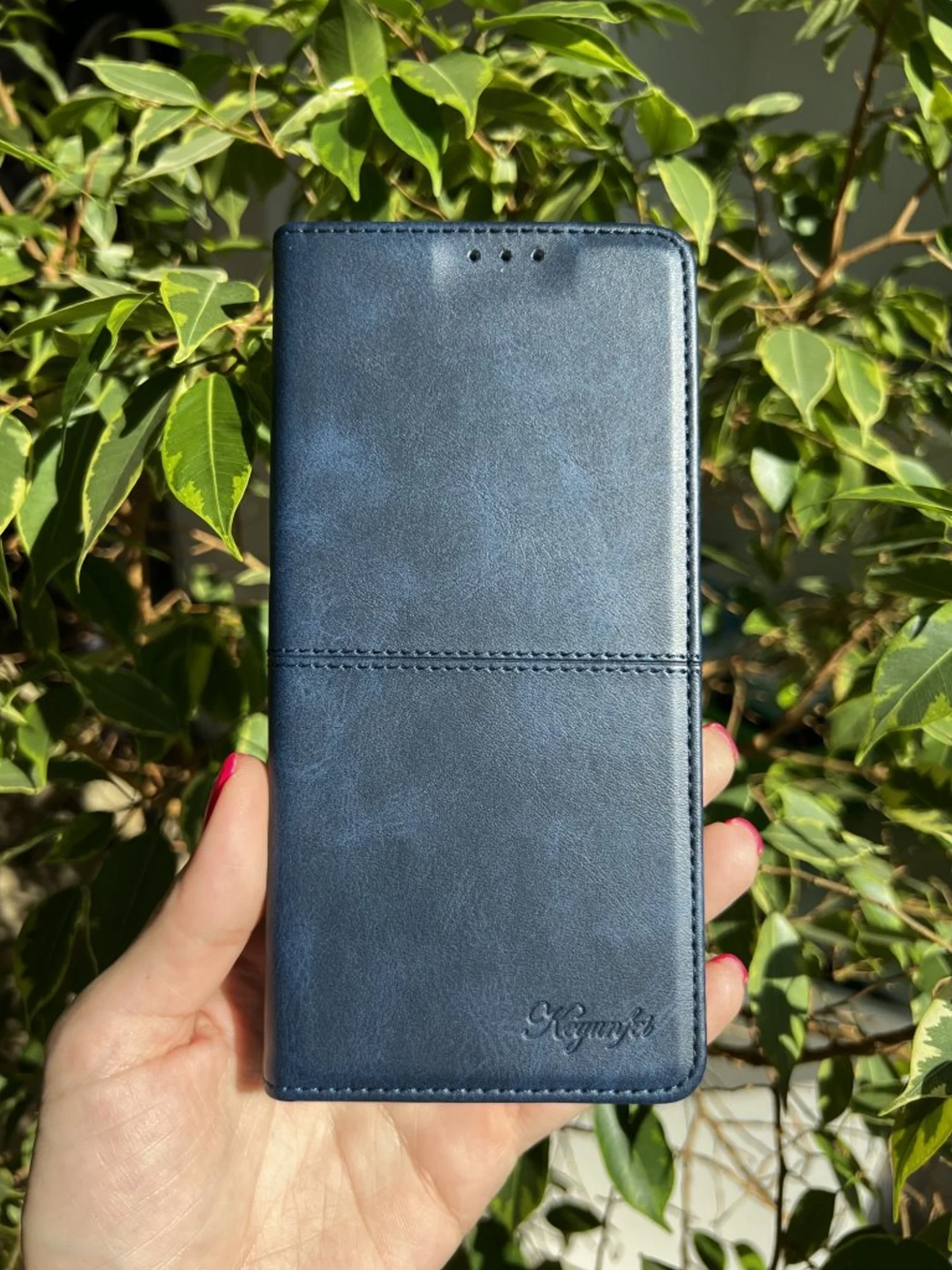 Синий чехол книжка elitcase для Xiaomi Redmi 10C и Poco C40 / Редми 10С и Поко С40