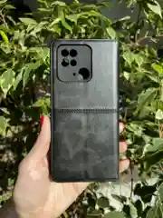 Черный чехол книжка elitcase для Xiaomi Redmi 10C и Poco C40 / Редми 10С и Поко С40