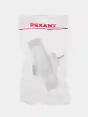 Тройник электрический REXANT, линейный, 10 А, вертикальный, без заземления, белый