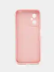 Розовый чехол для Xiaomi Poco M4 5G / Poco M5, Поко М4 5джи, противоударный, с бортиками