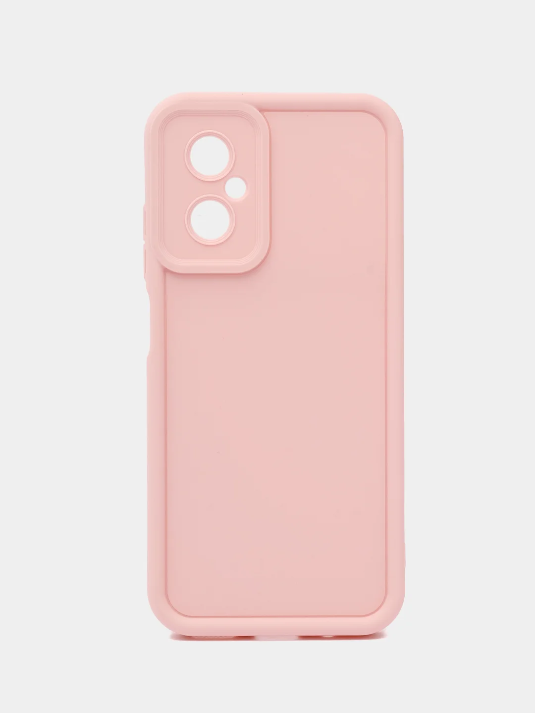 Розовый чехол для Xiaomi Poco M4 5G / Poco M5, Поко М4 5джи, противоударный, с бортиками