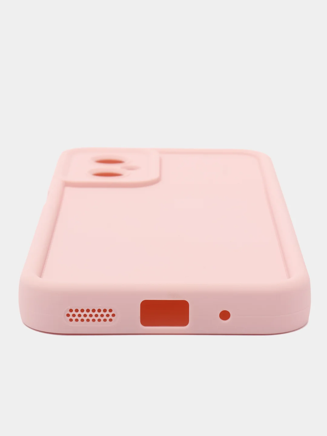 Розовый чехол для Xiaomi Poco M4 5G / Poco M5, Поко М4 5джи, противоударный, с бортиками