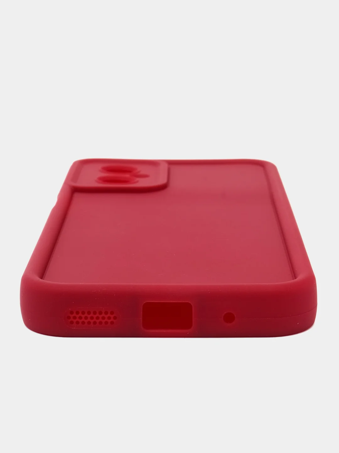 Бордовый чехол для Xiaomi Poco M4 5G / Poco M5, Поко М4 5джи, противоударный, с бортиками