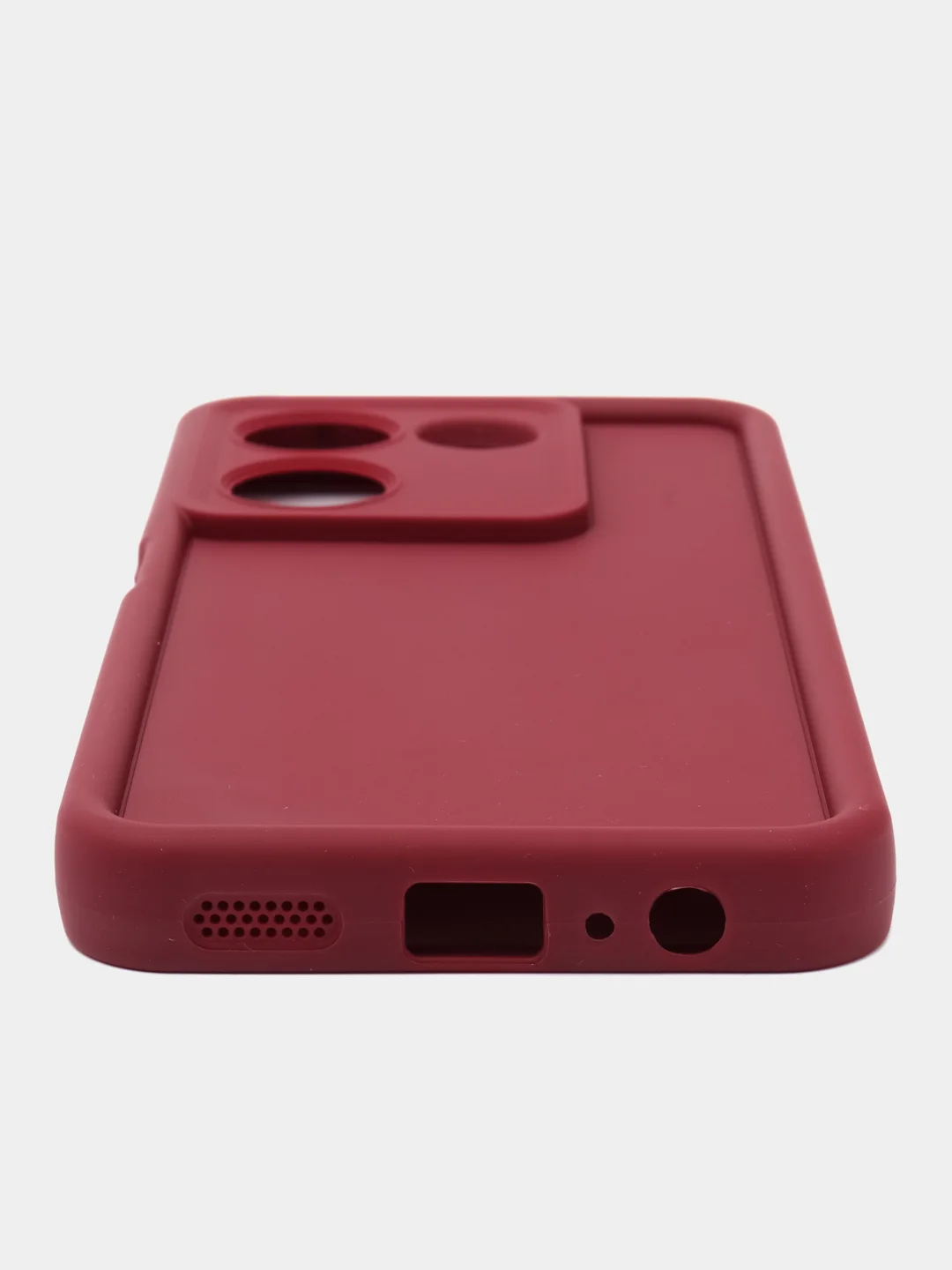 Бордовый чехол для Tecno Camon 20 4G / Camon 20 Pro, Техно Камон 20 / 20 про, противоударный