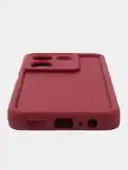 Бордовый чехол для Tecno Camon 20 4G / Camon 20 Pro, Техно Камон 20 / 20 про, противоударный