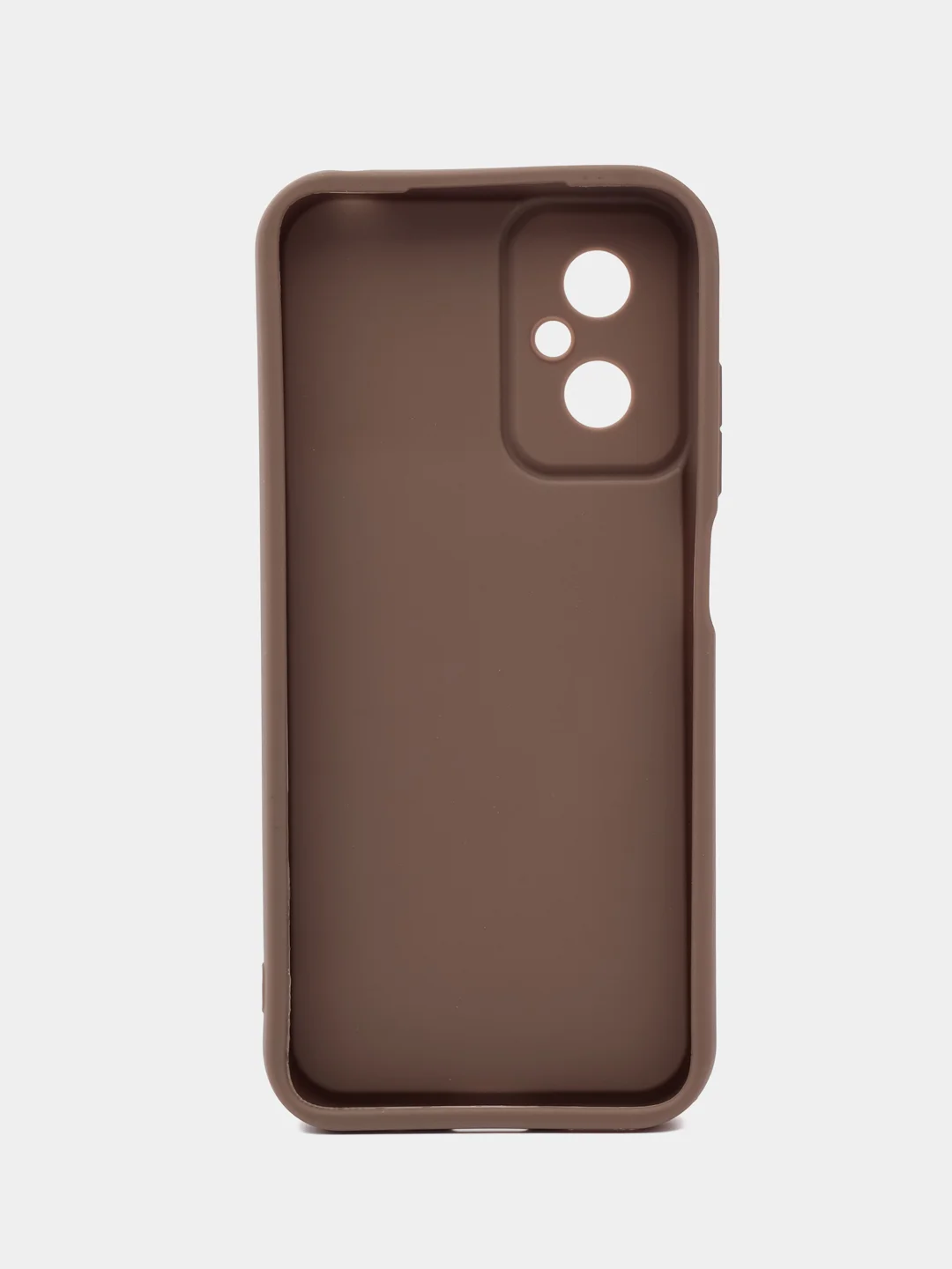 Коричневый чехол для Xiaomi Poco M4 5G / Poco M5, Поко М4 5джи, противоударный, с бортиками