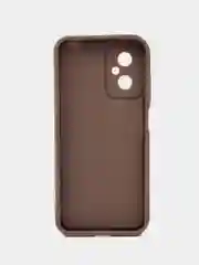 Коричневый чехол для Xiaomi Poco M4 5G / Poco M5, Поко М4 5джи, противоударный, с бортиками