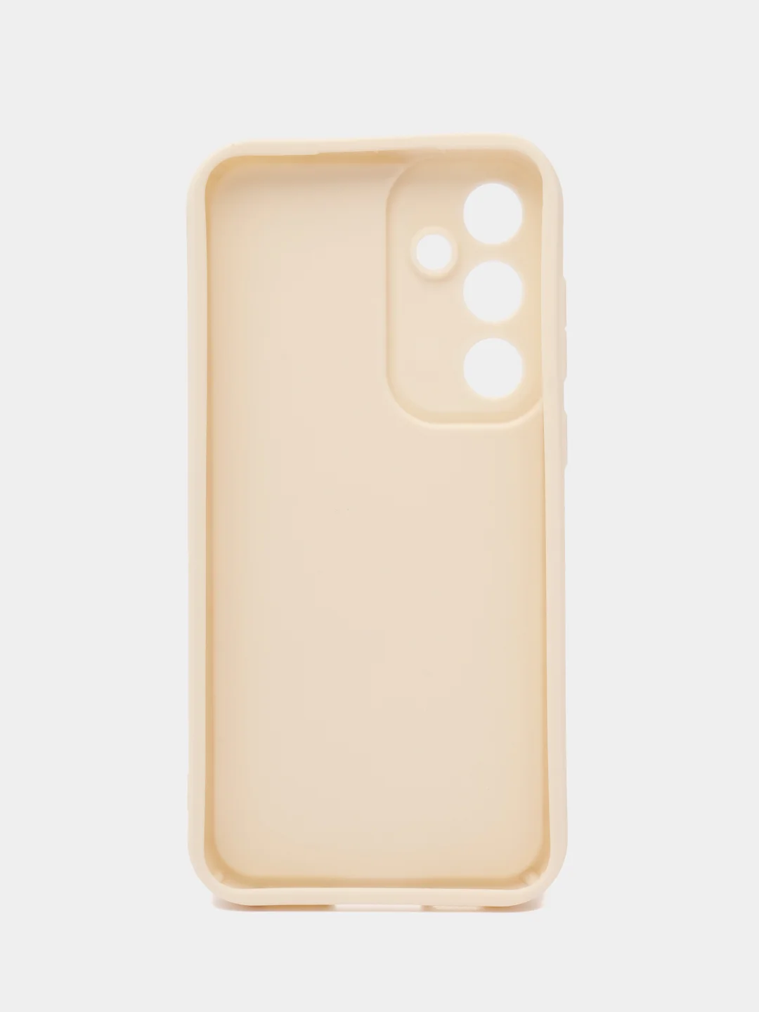 Молочный чехол для Samsung Galaxy A55, Самсунг Галакси А55, противоударный, с высокими бортиками