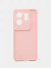 Розовый чехол для Infinix Zero 30 4G (Инфиникс Зеро 30) противоударный, с высокими бортиками