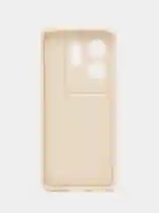 Молочный чехол для Infinix Zero 30 4G (Инфиникс Зеро 30) противоударный, с высокими бортиками