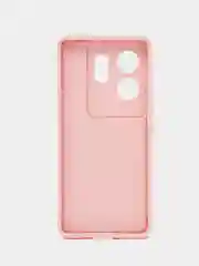Розовый чехол для Infinix Zero 30 4G (Инфиникс Зеро 30) противоударный, с высокими бортиками