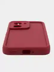 Бордовый чехол для HUAWEI nova 10 SE (Хуавей Нова 10 СЕ), противоударный, с бортиками