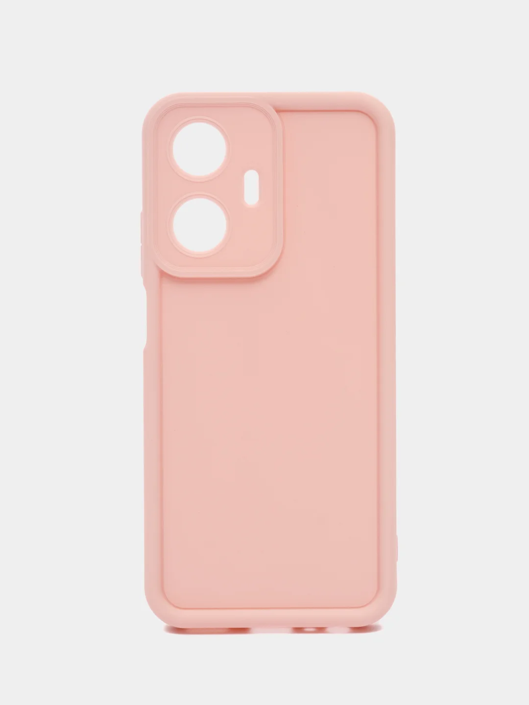 Розовый чехол для Realme C55 4G, Реалми С55 4 джи противоударный, с высокими бортиками