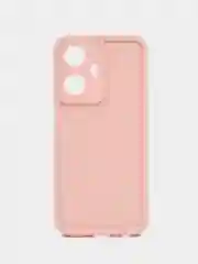 Розовый чехол для Realme C55 4G, Реалми С55 4 джи противоударный, с высокими бортиками