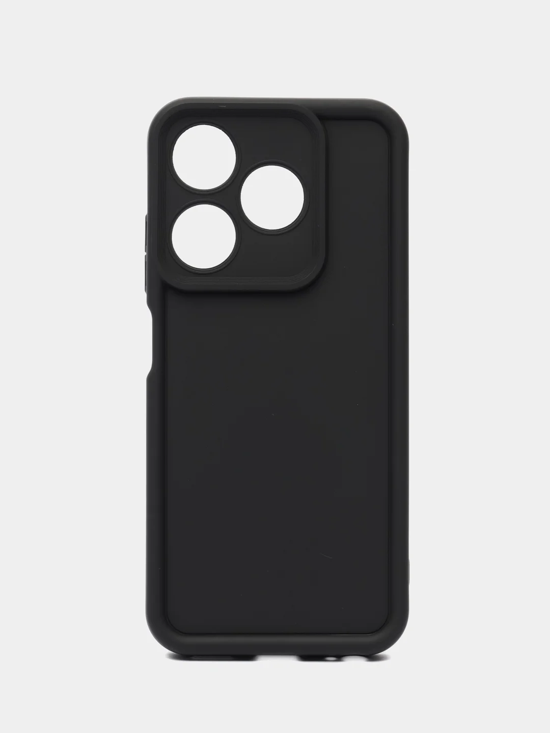 Черный чехол для Tecno Spark 10 / Spark 10C (Техно Спарк 10 / 10С) противоударный, с бортиками