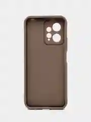 Коричневый чехол для Xiaomi Redmi Note 12 4G, Редми Нот 12 4 джи, противоударный, с бортиками